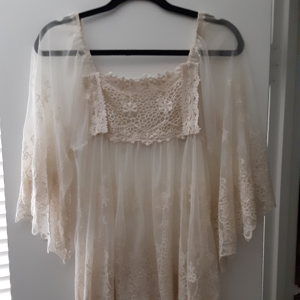 Sheer blouse